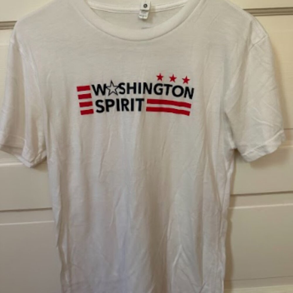 Washington Spirit Cotton White Tee